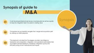 Guide To M And A Synopsis Of Guide To M And A Ppt Slides Deck