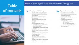 Guide To Place Digital At The Heart Of Business Strategy Powerpoint Presentation Slides Strategy CD V Professionally Informative