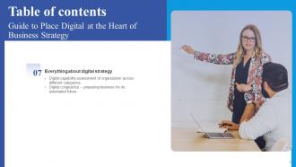 Guide To Place Digital At The Heart Of Business Strategy Powerpoint Presentation Slides Strategy CD V Image Analytical