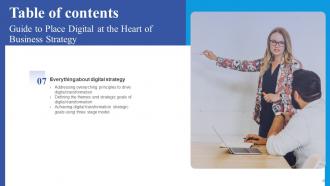 Guide To Place Digital At The Heart Of Business Strategy Powerpoint Presentation Slides Strategy CD V Good Analytical