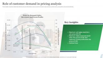Guide To Product Pricing Strategies Role Of Customer Demand In Pricing Analysis