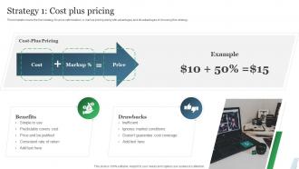 Guide To Product Pricing Strategy 1 Cost Plus Pricing Ppt Slides Infographic Template