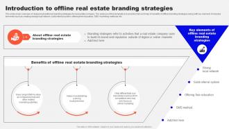 Guide To Real Estate Branding Introduction To Offline Real Estate Branding Strategies Strategy SS