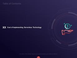 Guide to serverless technologies powerpoint presentation slides