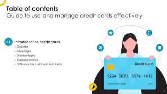 Guide To Use And Manage Credit Cards Effectively Fin CD Professionally Colorful