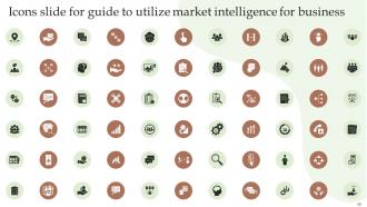 Guide To Utilize Market Intelligence For Business Powerpoint Presentation Slides MKT CD V Professionally Editable