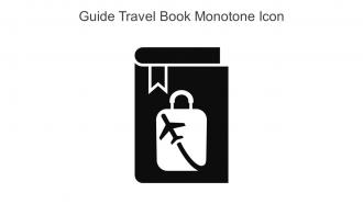 Guide Travel Book Monotone Icon In Powerpoint Pptx Png And Editable Eps Format