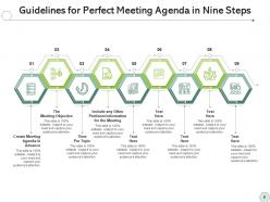 Guidelines for perfect meeting agenda time per topic objective