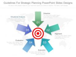 Guidelines for strategic planning powerpoint slides designs