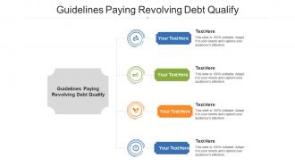 Guidelines paying revolving debt qualify ppt powerpoint presentation ideas cpb