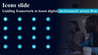 Guiding Framework To Boost Digital Environment Across Firm Powerpoint Presentation Slides Template Graphical