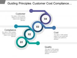 Guiding principles customer cost compliance quality