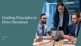 Guiding Principles To Drive Decisions PPT Sample AT