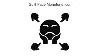 Guilt Face Monotone Icon In Powerpoint Pptx Png And Editable Eps Format