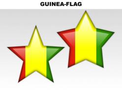 Guinea country powerpoint flags