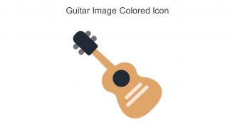 Guitar Image Colored Icon In Powerpoint Pptx Png And Editable Eps Format