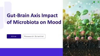 Gut Brain Axis Impact Of Microbiota On Mood PPT Guidelines AT