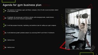 Gym Business Plan Powerpoint Presentation Slides Graphical Impressive