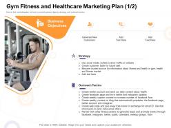 Gym fitness abc healthcare marketing plan business how enter health fitness club market ppt samples