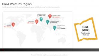 H And M Stores By Region Apparel And Fashion Company Profile CP SS V