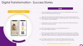 H And M Success Story Of Digital Transformation Training Ppt