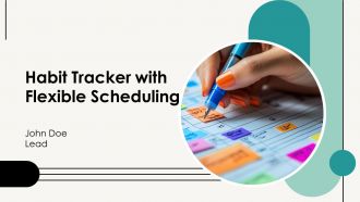 Habit Tracker With Flexible Scheduling PPT Presentation AT