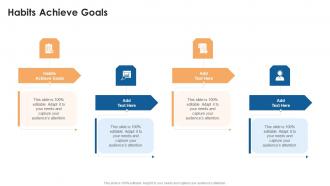 Habits Achieve Goals In Powerpoint And Google Slides Cpb