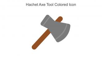 Hachet Axe Tool Colored Icon In Powerpoint Pptx Png And Editable Eps Format