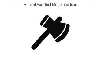 Hachet Axe Tool Monotone Icon In Powerpoint Pptx Png And Editable Eps Format