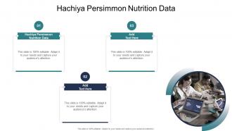 Hachiya Persimmon Nutrition Data In Powerpoint And Google Slides Cpb