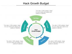 Hack growth budget ppt powerpoint presentation infographics rules cpb