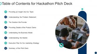 Hackathon pitch deck ppt template