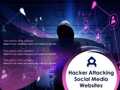 Hacker Attacking Social Media Websites