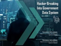 Hacker Breaking Into Government Data System