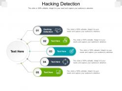 Hacking detection ppt powerpoint presentation professional guide cpb