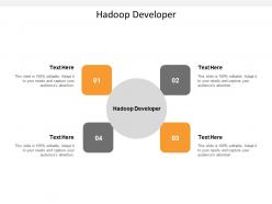 Hadoop developer ppt powerpoint presentation ideas designs cpb