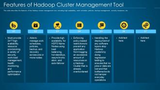 Hadoop it features of hadoop cluster management tool