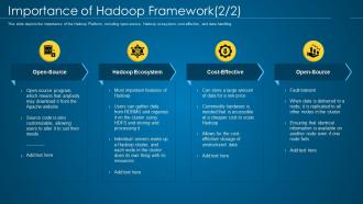 Hadoop it importance of hadoop framework features