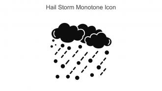 Hail Storm Monotone Icon In Powerpoint Pptx Png And Editable Eps Format