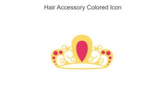 Hair Accessory Colored Icon In Powerpoint Pptx Png And Editable Eps Format