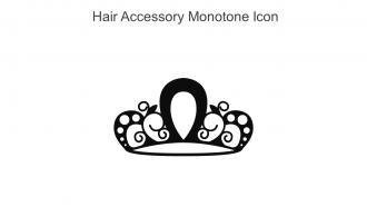 Hair Accessory Monotone Icon In Powerpoint Pptx Png And Editable Eps Format