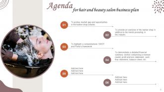 Hair And Beauty Salon Business Plan Powerpoint Presentation Slides Customizable Template
