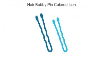 Hair Bobby Pin Colored Icon In Powerpoint Pptx Png And Editable Eps Format