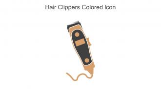 Hair Clippers Colored Icon In Powerpoint Pptx Png And Editable Eps Format