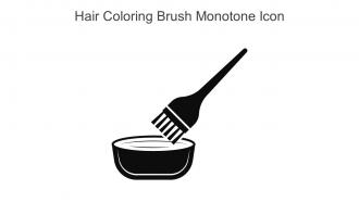 Hair Coloring Brush Monotone Icon In Powerpoint Pptx Png And Editable Eps Format