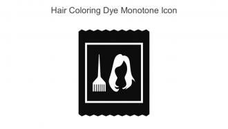 Hair Coloring Dye Monotone Icon In Powerpoint Pptx Png And Editable Eps Format