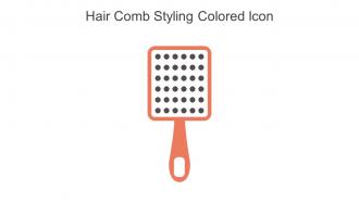Hair Comb Styling Colored Icon In Powerpoint Pptx Png And Editable Eps Format
