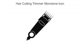 Hair Cutting Trimmer Monotone Icon In Powerpoint Pptx Png And Editable Eps Format