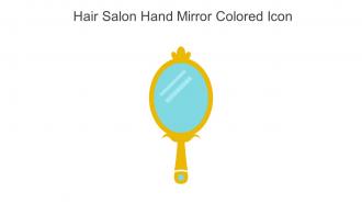 Hair Salon Hand Mirror Colored Icon In Powerpoint Pptx Png And Editable Eps Format