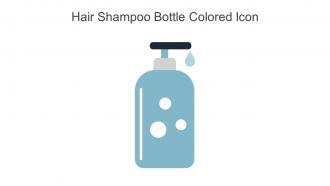 Hair Shampoo Bottle Colored Icon In Powerpoint Pptx Png And Editable Eps Format